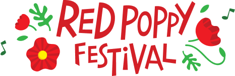 Title image that reads "Red Poppy Festival".